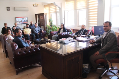 Baromuzdan Zile Cumhuriyet Başsavcısı Cüneyt SANIVAR' a Ziyaret
