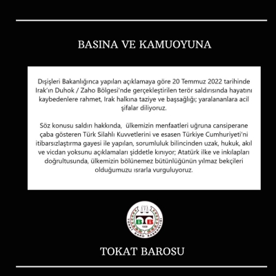BASINA VE KAMUOYUNA