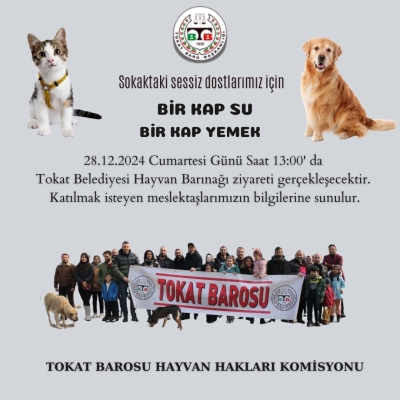 " Bir Kap Su, Bir Kap Yemek "