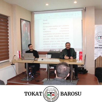 " CMK Uygulamaları " Konulu Staj Eğitim Toplantısı Gerçekleştirildi.
