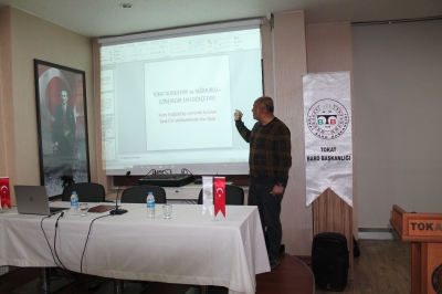 " Deprem Kuşağındaki Tokat " Konulu Seminer Düzenlendi.