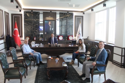  INGBANK TOKAT ŞUBESİNDEN BAROMUZA ZİYARET