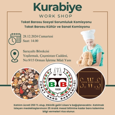Kurabiye Work Shop Etkinliği