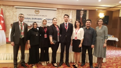 KURGUSAL DURUŞMA YARIŞMASI BÖLGE ELEMELERİ ANKARA'DA GERÇEKLEŞTİRİLDİ