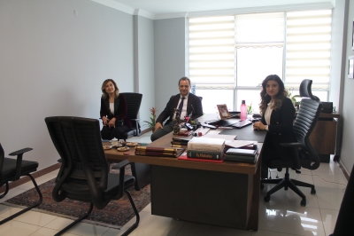 Meslektaşımız Av. Zehra ÇOLAK' a Hayırlı Olsun Ziyareti