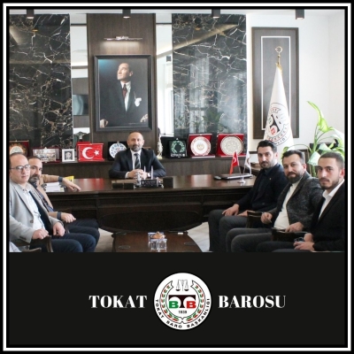 Milliyetçi Hareket Partisi Tokat Milletvekili Aday Adayı Şenol AYTEN' den Baromuza Ziyaret.