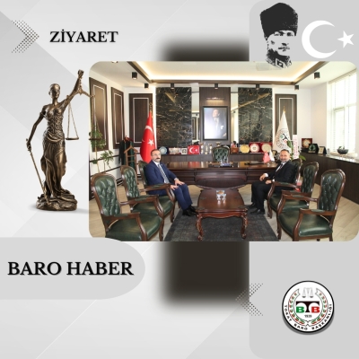 Reşadiye Kaymakamı Sayın Ahmet TAN' dan Baromuza Ziyaret.