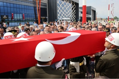 Şehidimize Veda