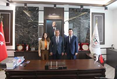 TEB Tokat Şube Müdürü Ümit DÜĞEN' den Baromuza Ziyaret
