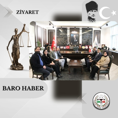 Tokat 2. Ağır Ceza Mahkemesi - Tokat 3. Asliye Ceza Mahkemesi ve Tokat Cumhuriyet Savcılığı'ndan Baromuza Ziyaret.