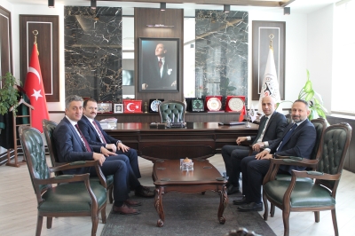 Tokat Cumhuriyet Başsavcısı, Adli Yargı ve Adalet Komisyonu Başkanı ve İdare Mahkemesi Başkanından Baromuza Ziyaret