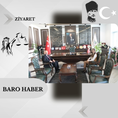 Tokat Cumhuriyet Savcısı Sayın Leyla GÖRPELİ' den Baromuza Ziyaret.