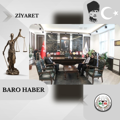 Tokat Cumhuriyet Savcıları Sayın Ünzile YILMAZ ve Sayın Büşra ÖZTÜRK TÜFEKÇİ' den Baromuza Ziyaret