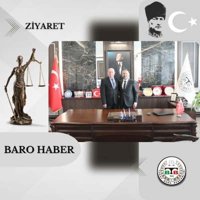 Tokat GOP. Üniversitesi Sağlık,Kültür ve Spor Daire Başkanlığı'ndan Baromuza Ziyaret
