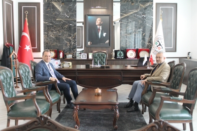 Tokat İl Müftüsü Abdullah PAMUKLU' dan Baromuza Ziyaret