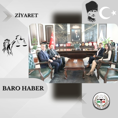 Tokat Kadastro Mahkemesi - 2. Asliye Hukuk Mahkemesi ve İnfaz Hakimliklerinden Baromuza Ziyaret