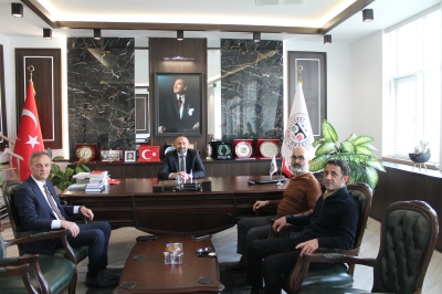 Tokat Ticaret ve Sanayi Odası Liva Restaurant ve Özcan İnşaat' tan Baromuza Ziyaret.