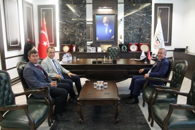 Tokat Valisi Sayın Numan HATİPOĞLU' ndan Baromuza Ziyaret