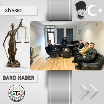 Baromuzdan Av. Muhammet Mert KARA' ya Hayırlı Olsun Ziyareti.