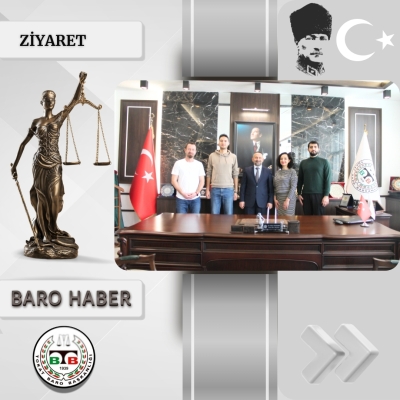 Av. Nagehan NARLIÇAY NAZLI ve Oyuncu Arkadaşlarından Baromuza Ziyaret.