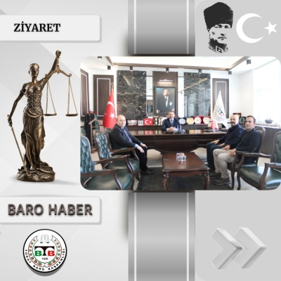 TOGÜ Fen Edebiyat ve Güzel Sanatlar Fakültesi'nden Baromuza Ziyaret.