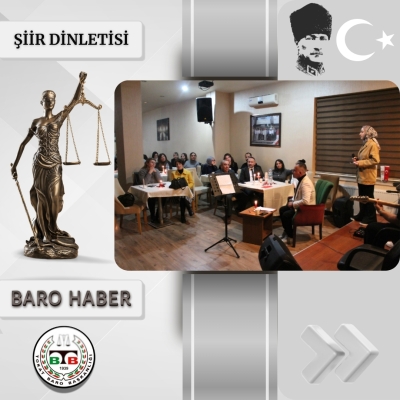 " Şiir Dinletisi " Programı Düzenlendi.