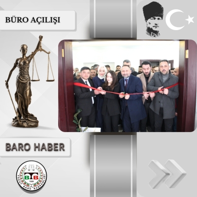 Avukatlar Senanur DEMİREL, Müberra ŞENEL ve Muhammet BAYKAL' a Hayırlı Olsun.