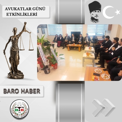 Erbaa İlçemizde Düzenlenen Avukatlar Günü programı