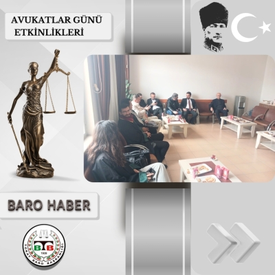 Turhal İlçemizde Düzenlenen Avukatlar Günü programı