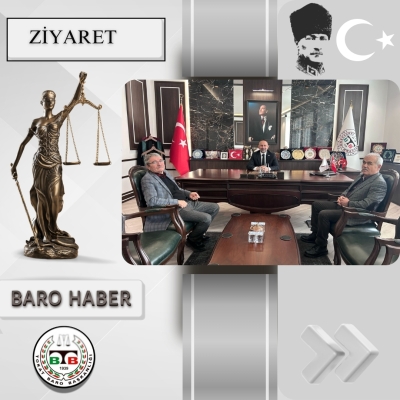 Devlet Eski Bakanı Dr.Reşat DOĞRU ile Sosyal Hizmet Uzmanı Süleyman GÜLER' den Baromuza Ziyaret