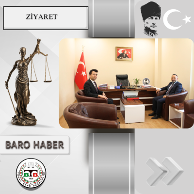 Baromuzdan Tokat 1.Ağır Ceza Mah. Üyesi Nasif Ali GÖK' e ziyaret