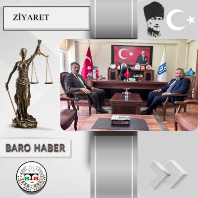 Baromuzdan Denetimli Serbestlik Müdürü  Sayın Vedat GÜLŞEN' e Ziyaret