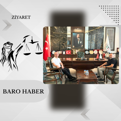 Diyarbakır Asliye Hukuk Mahkemesi Hakimi İlhan FIRAT' dan Baromuza Ziyaret.