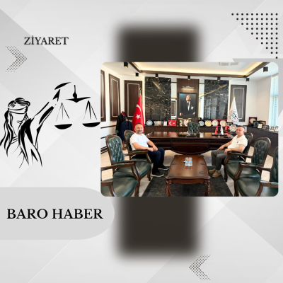 Tokat İl Jandarma Komutanlığı' ndan Baromuza Ziyaret.