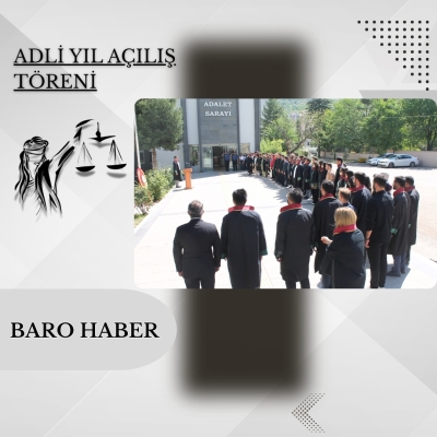 2025 - 2026 Adli Yılı Düzenlenen Programla Açıldı.