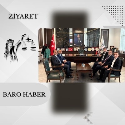 Başsavcılarımız ve Komisyon Başkanımızdan Baromuza Ziyaret.