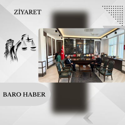 Çorum Baro Başkanı Av. Turan KALIPCI' dan Baromuza ziyaret