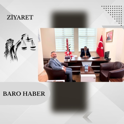 Baromuzdan Tokat 2. Asliye Hukuk Mahkemesi Hakimi Sayın Anıl EKİNCİ' ye Ziyaret