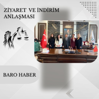 Eda Evenls Organizasyon İle Baromuz Arasında İndirim Anlaşması İmzalandı.