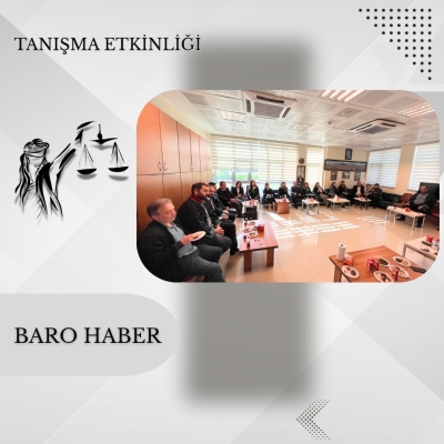 Erbaa Adli Müzaheret Temsilciliğinde Tanışma Etkinliği Düzenlendi.