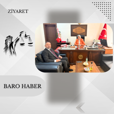 Baromuzdan Tokat Cumhuriyet Savcısı Olcay TEMİZYÜREK CESUR' a ziyaret