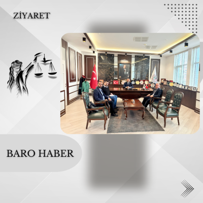 Tokat GOP. Üniversitesi Hukuk Fakültesinden Baromuza Ziyaret