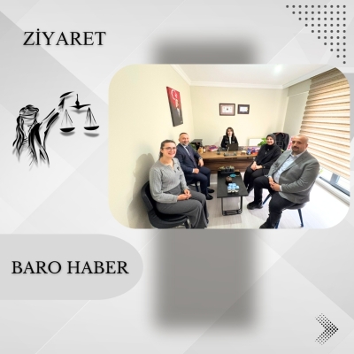 Baromuzdan Av. Sena YALÇINKAYA' ya Hayırlı Olsun Ziyareti