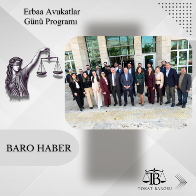 Erbaa İlçemizde Düzenlenen Avukatlar Günü programı