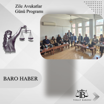 Zile İlçemizde Düzenlenen Avukatlar Günü programı