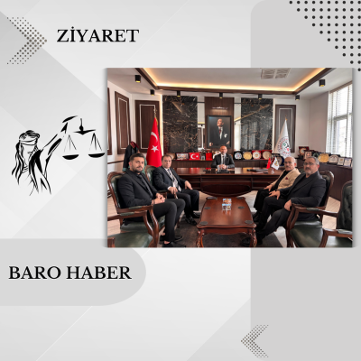 Demokrat Parti Tokat İl Başkanlığı'ndan Baromuza Ziyaret.