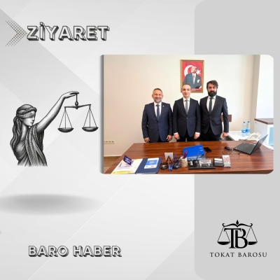 Baromuzdan Ceza ve Tevkifevleri Genel Müdürlüğü Tetkik Hakimi Sayın Selami MELEK' e Ziyaret.