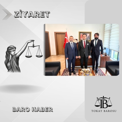 Baromuzdan Adalet Bakanlığı  CTE Dış İlişkiler Daire Başkanı Sayın Onur Utku SEVİM' e Ziyaret
