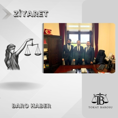 Adalet Bakanlığı Personel Genel Müdürlüğü Daire Başkanı Sayın Erhan ULU' ya Ziyaret.