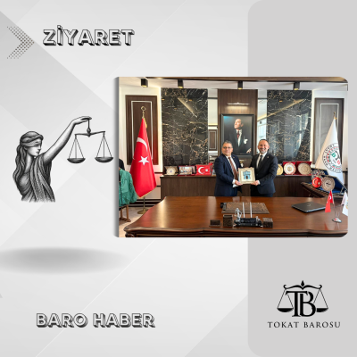 Eskişehir Baro Başkanı Av. Barış GÜNAYDIN' dan  Baromuza ziyaret.
